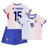 Maillot de Supporter France M. Thuram 15 Extérieur Euro 2024 Pour Enfant